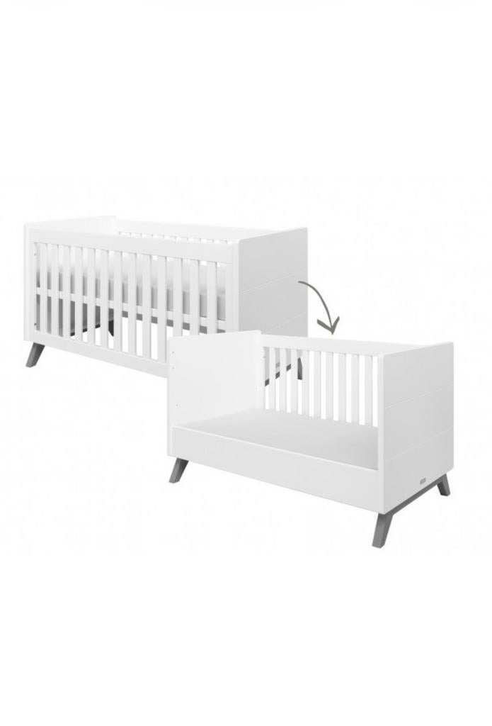 Kinderbedje Bopita wit met aerosleep matras, Kinderen en Baby's, Ophalen, Zo goed als nieuw, Matras