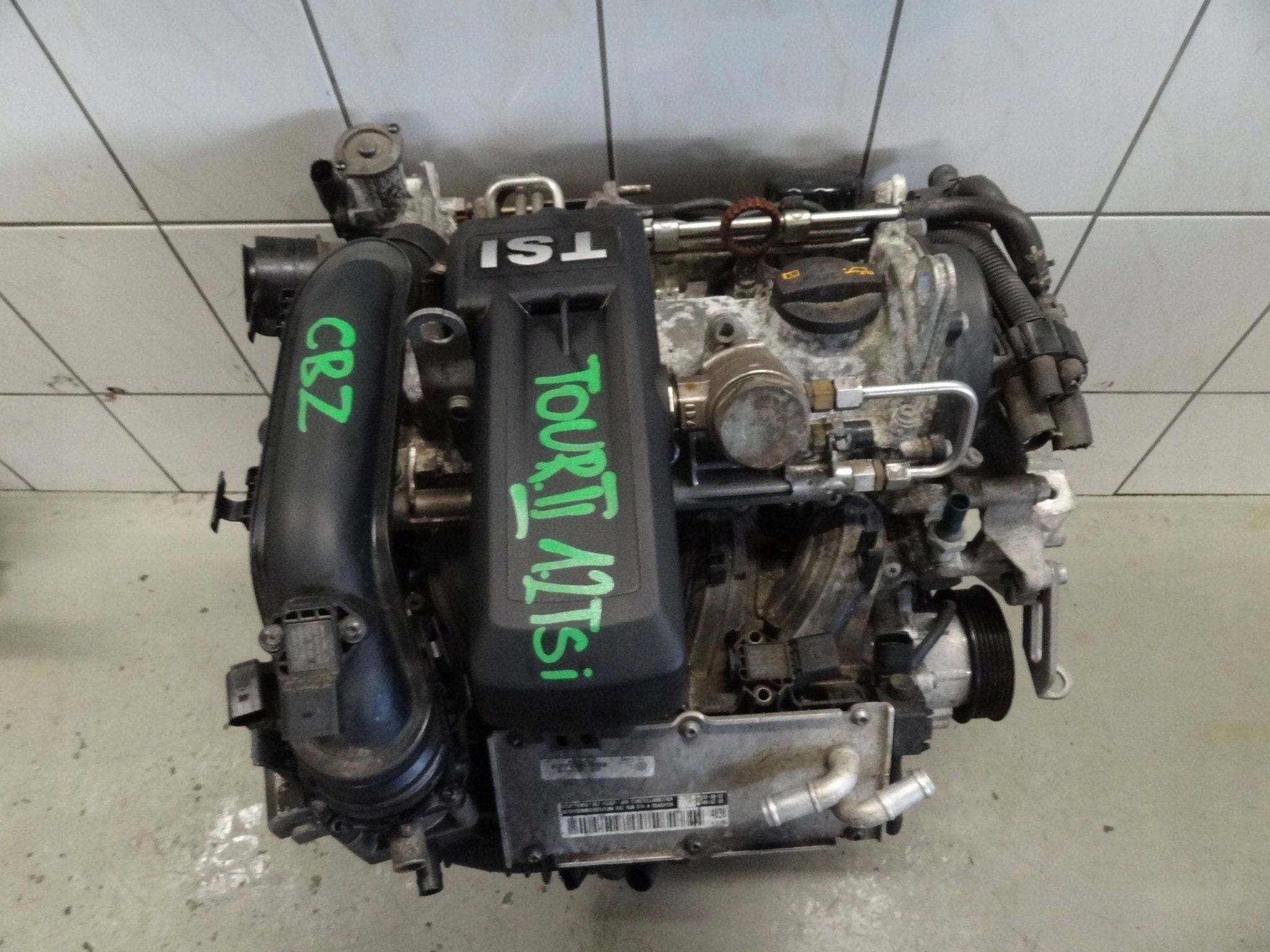 Moteur CBZB Complet GOLF RAPID A3 TOURAN SKODA TOLEDO BEETLE, Envoi, Utilisé, Skoda