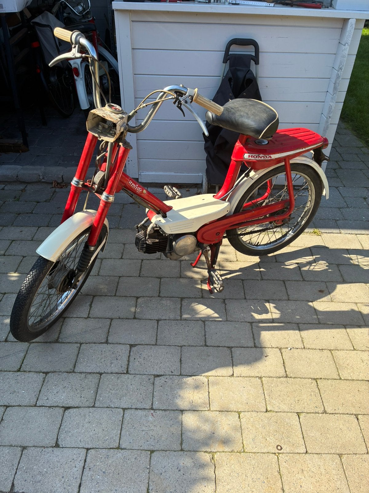 Honda amigo, Fietsen en Brommers, Ophalen, Zo goed als nieuw