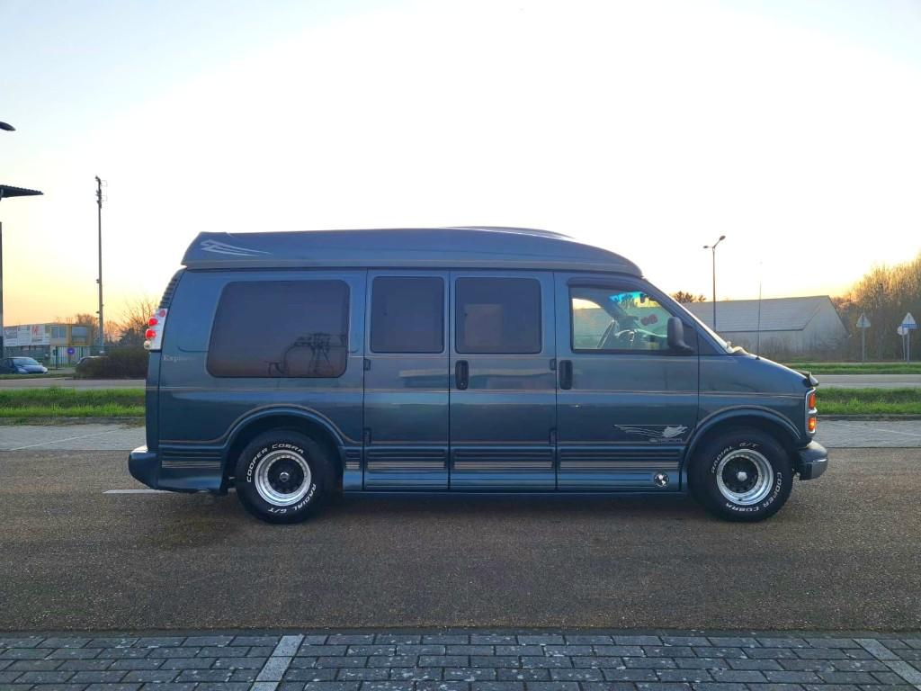 Chevy van Chevrolet express, Auto's, Chevrolet, Particulier, Chevy Van, Benzine, Automaat, Leder, Ophalen