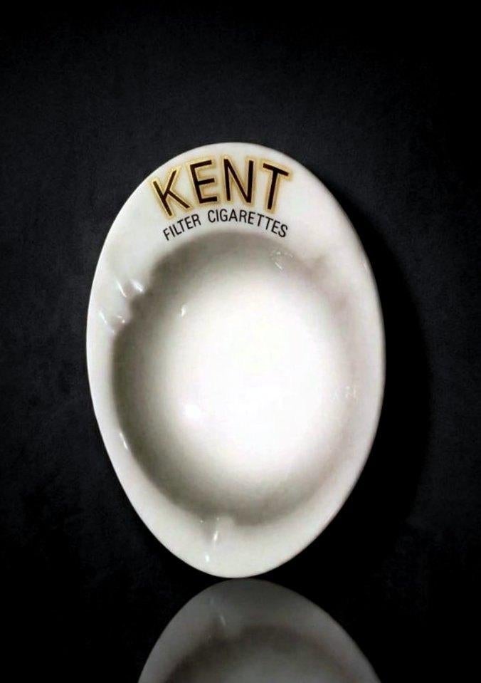 Reclame-asbak voor het sigarettenmerk Kent, Verzamelen, Ophalen of Verzenden, Zo goed als nieuw, Asbak