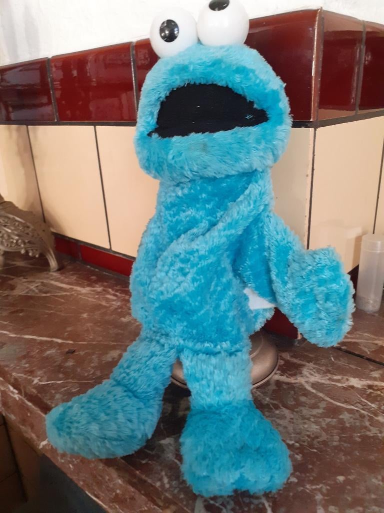 Koekiemonster van Sesamstraat handpop poppenkastpop, Verzamelen, Ophalen of Verzenden