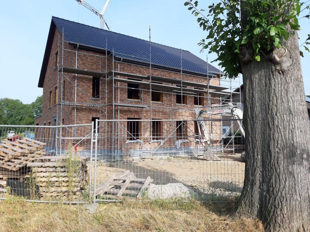 Layher gevelstelling / metsersstelling 125 m² / €9000, Voegwerk