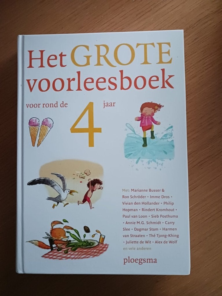 Het grote voorleesboek: 4 jaar, Boeken, Ophalen, Nieuw, Voorleesboek, 4 jaar