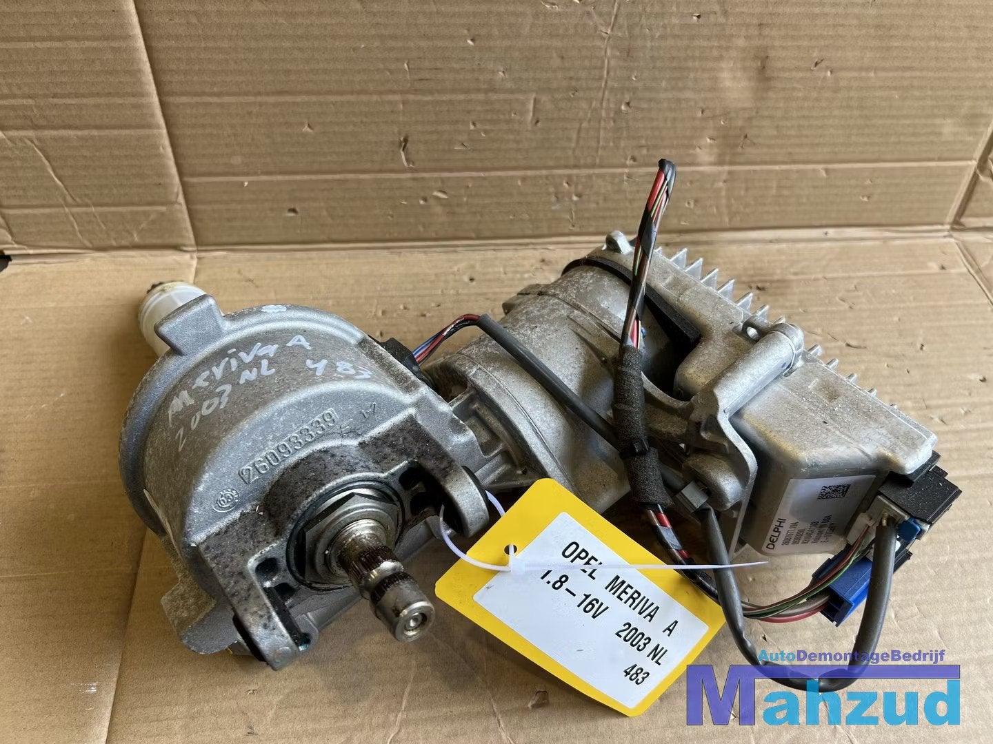 OPEL MERIVA A Stuurpomp servopomp 2003-2010 93392692, Auto-onderdelen, Gebruikt, Opel Automobile GmbH, Kontakt@opel-infoservice.de