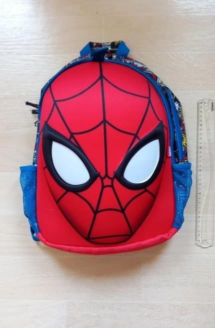 Cartable Disney Marvel Spiderman sac à dos, Rouge, Enlèvement ou Envoi, 30 à 40 cm, Comme neuf