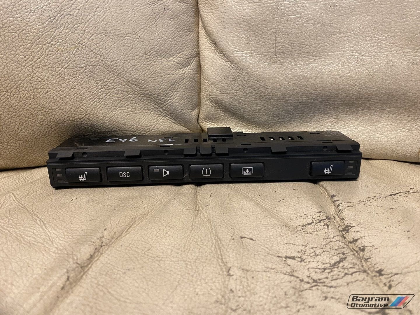 Bmw E46 knoppenbalk volle uitvoering stoelverwarming 3-serie, -, Utilisé, -, Enlèvement ou Envoi