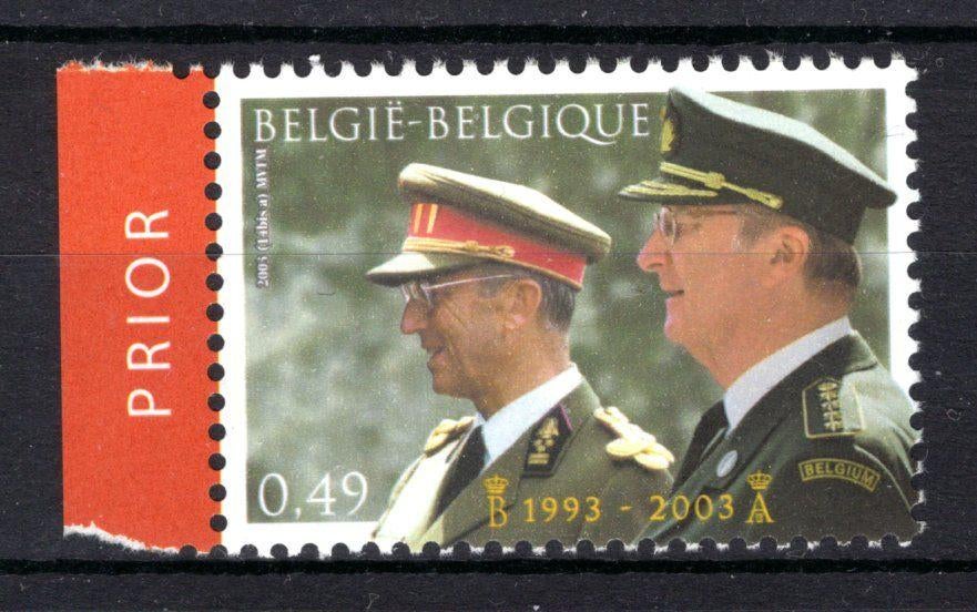 3201 MNH** 2003 - Hommage au roi Baudouin et à Albert II, Enlèvement ou Envoi, Non oblitéré, Neuf