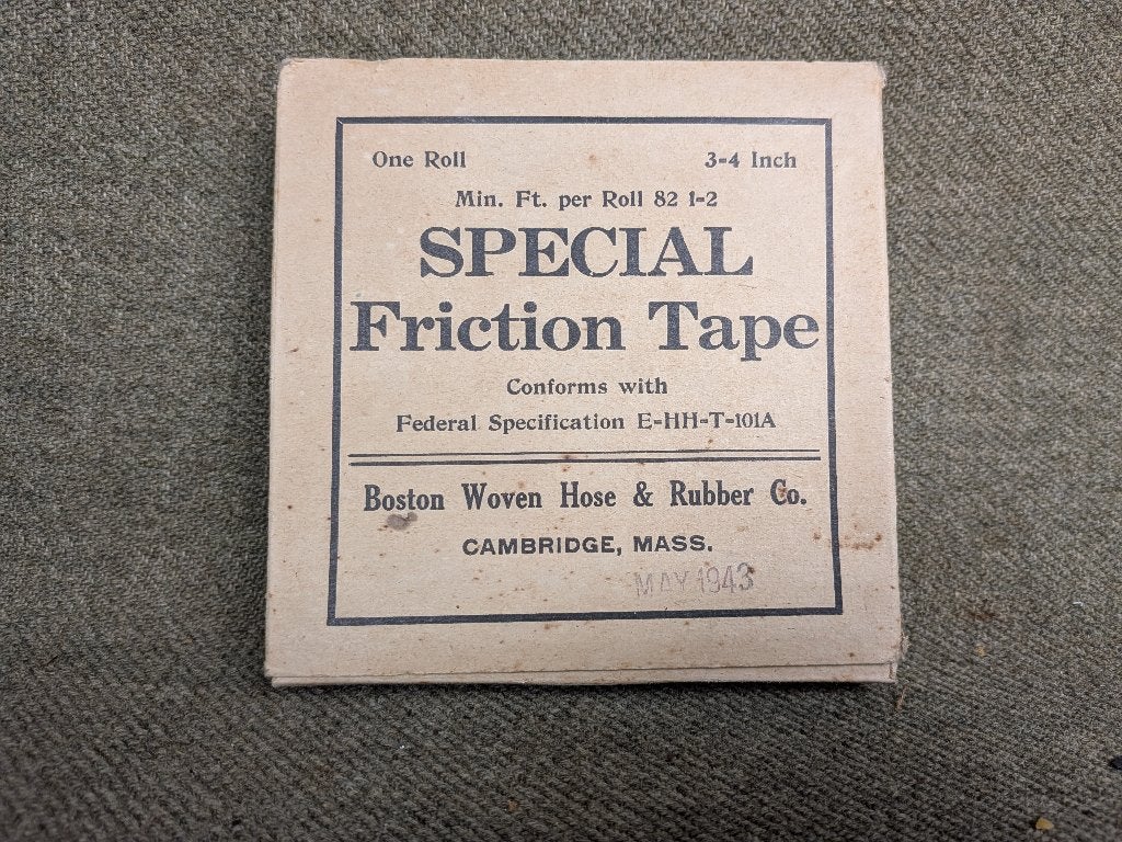Friction tape US WW2 1943 (engineer, airborne), Collections, Objets militaires | Seconde Guerre mondiale, Enlèvement ou Envoi