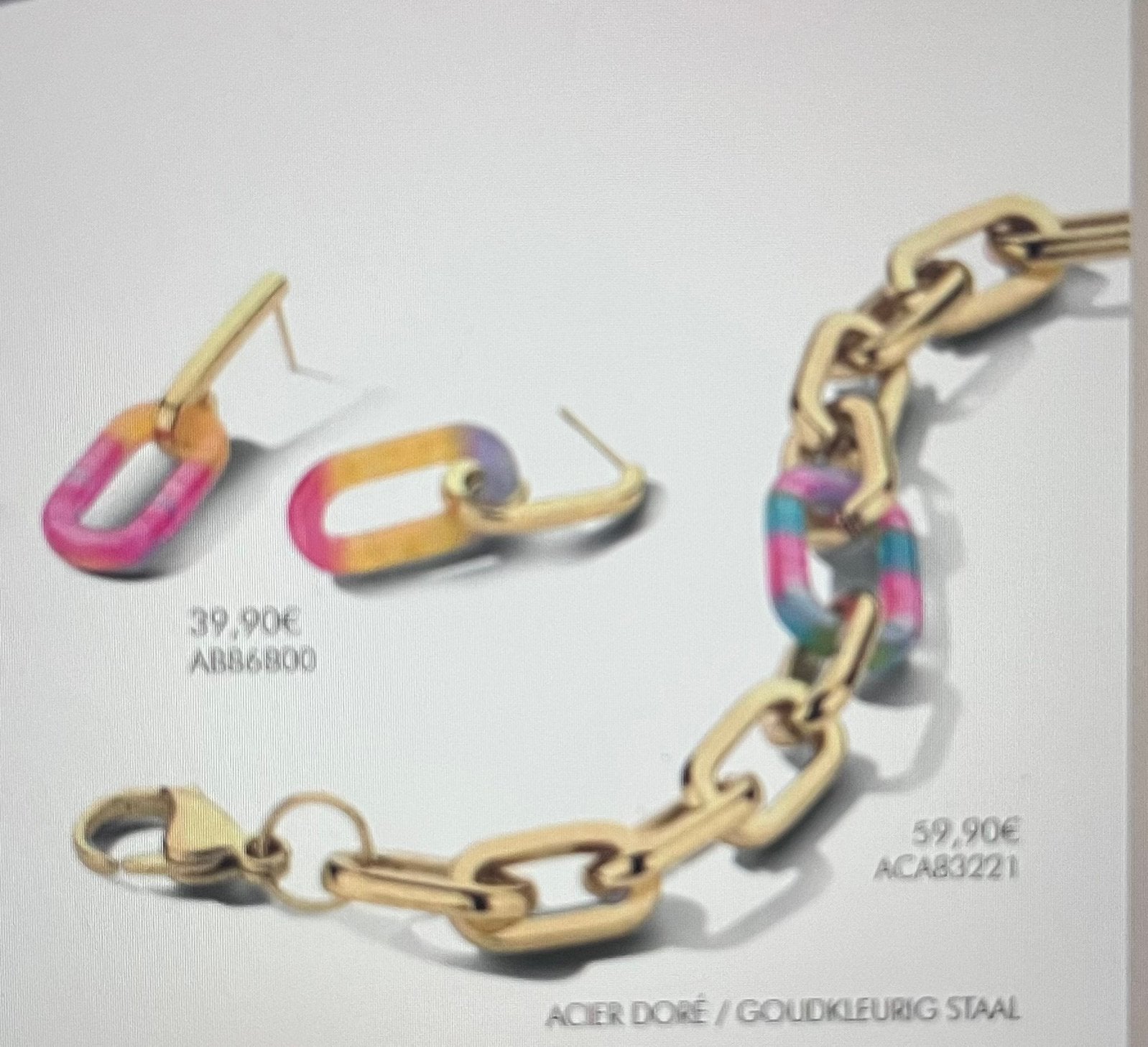 Nieuwe armband, nooit gedragen, Bijoux, Sacs & Beauté, Colliers, Neuf, Enlèvement ou Envoi, Or, Autres matériaux