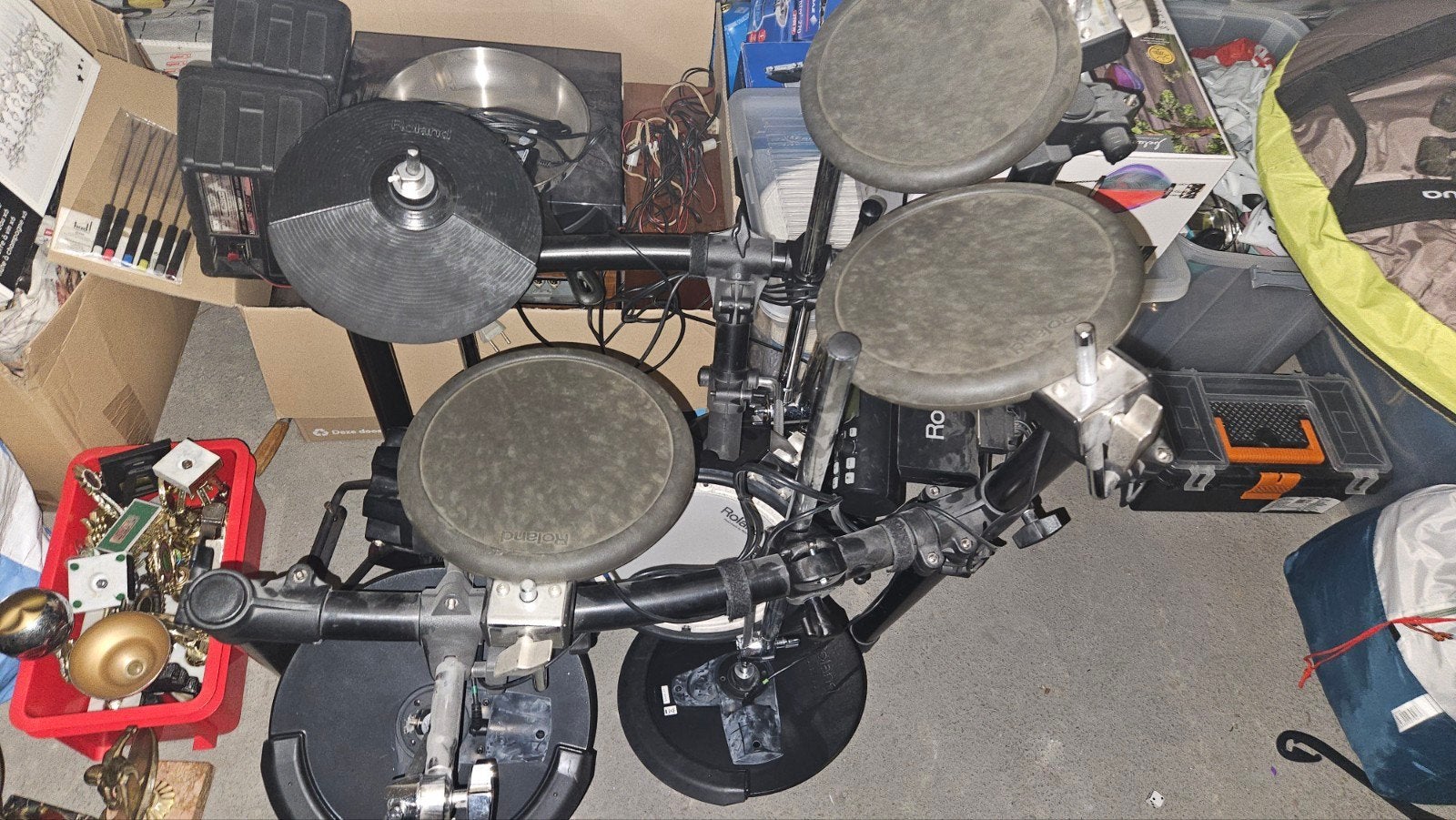 Roland TD-4 Elektronische Drum, Muziek en Instrumenten, Drumstellen en Slagwerk, Ophalen, Gebruikt, Roland, Elektronisch