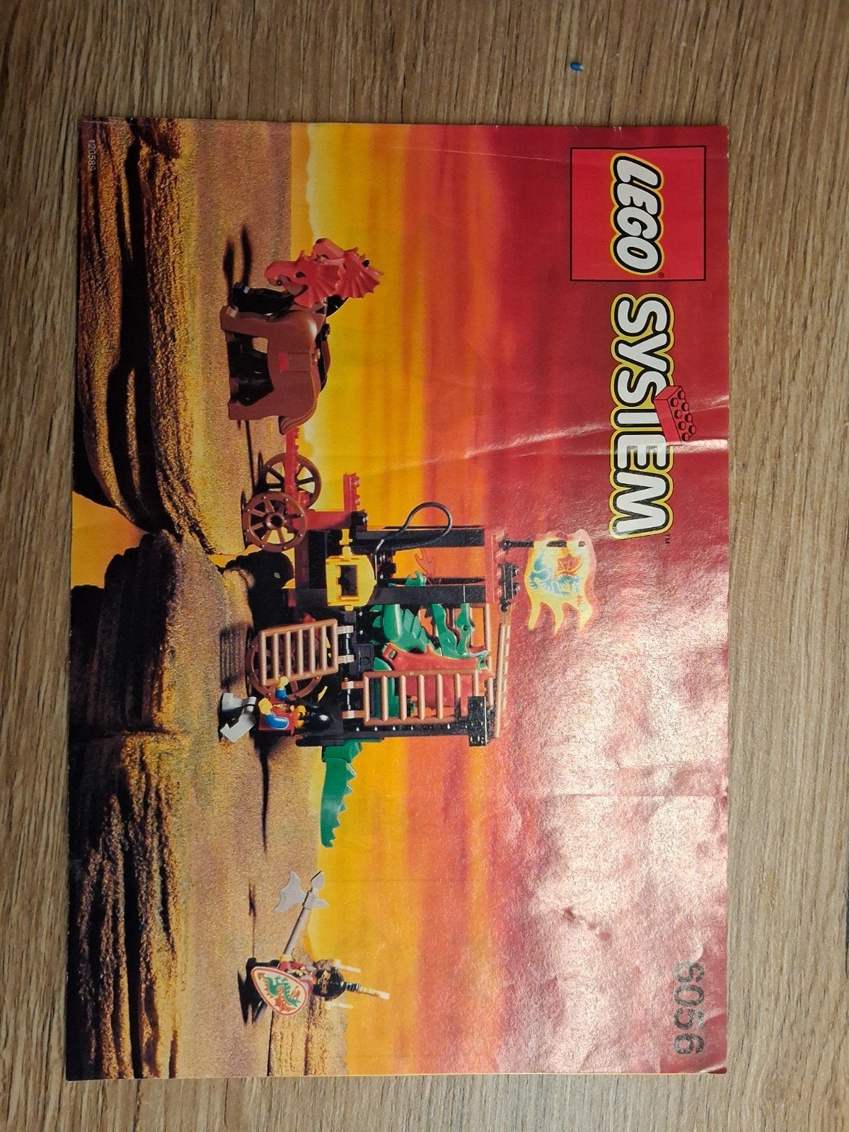 Lego system handleiding voor set 6056, Verzenden, Lego
