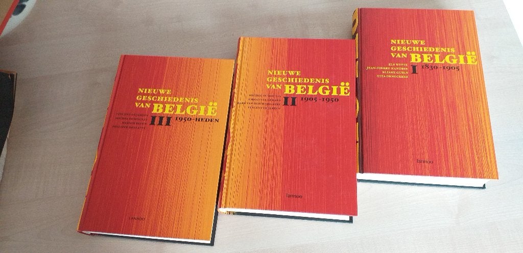 Nieuwe geschiedenis van België Deel I Deel II Deel III, Boeken, Ophalen, Nieuw