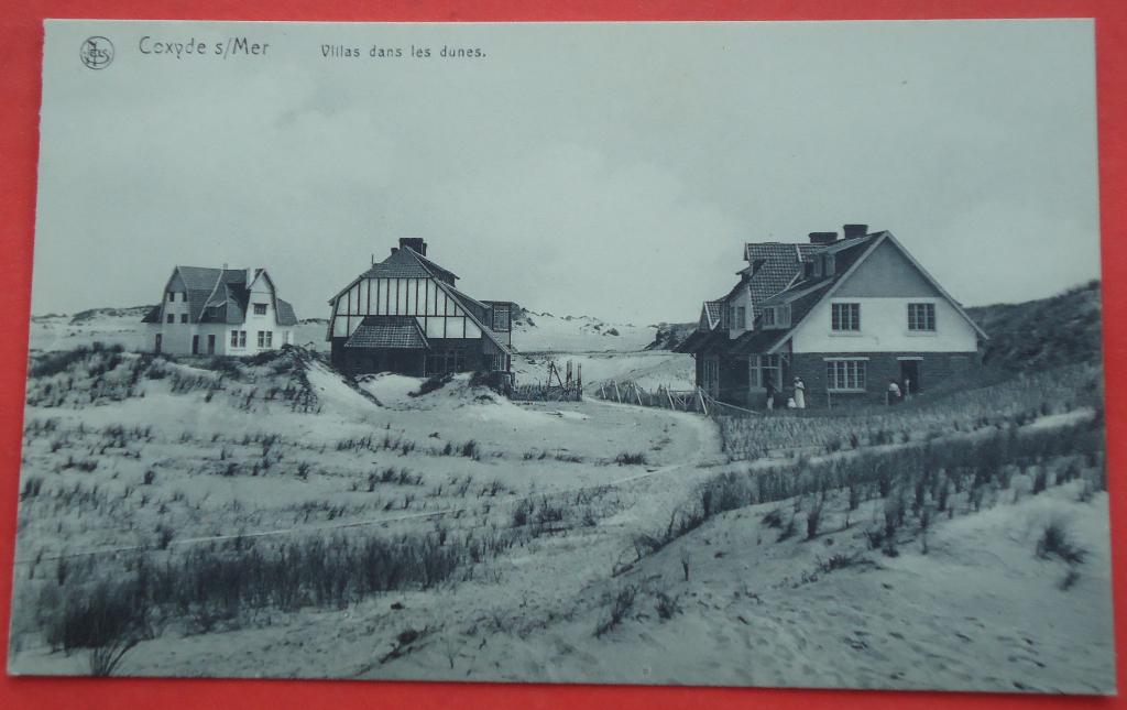 Koksijde a/ Zee - Coxyde s/Mer Villas dans les dunes, Verzamelen, Ophalen of Verzenden, 1920 tot 1940, Ongelopen, West-Vlaanderen