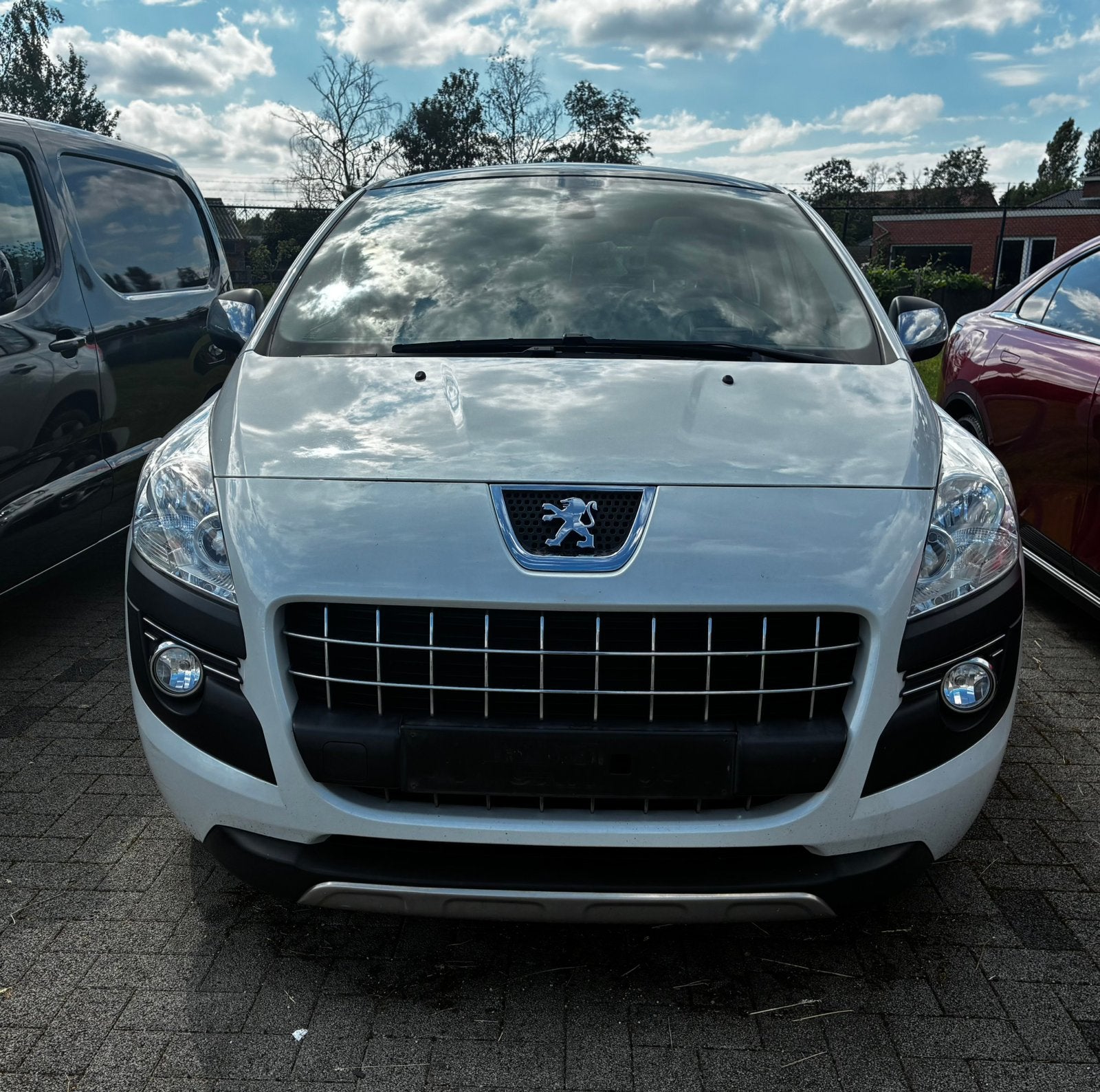 Peugeot 3008, Auto's, Wit, Leder, 5 deurs, Particulier