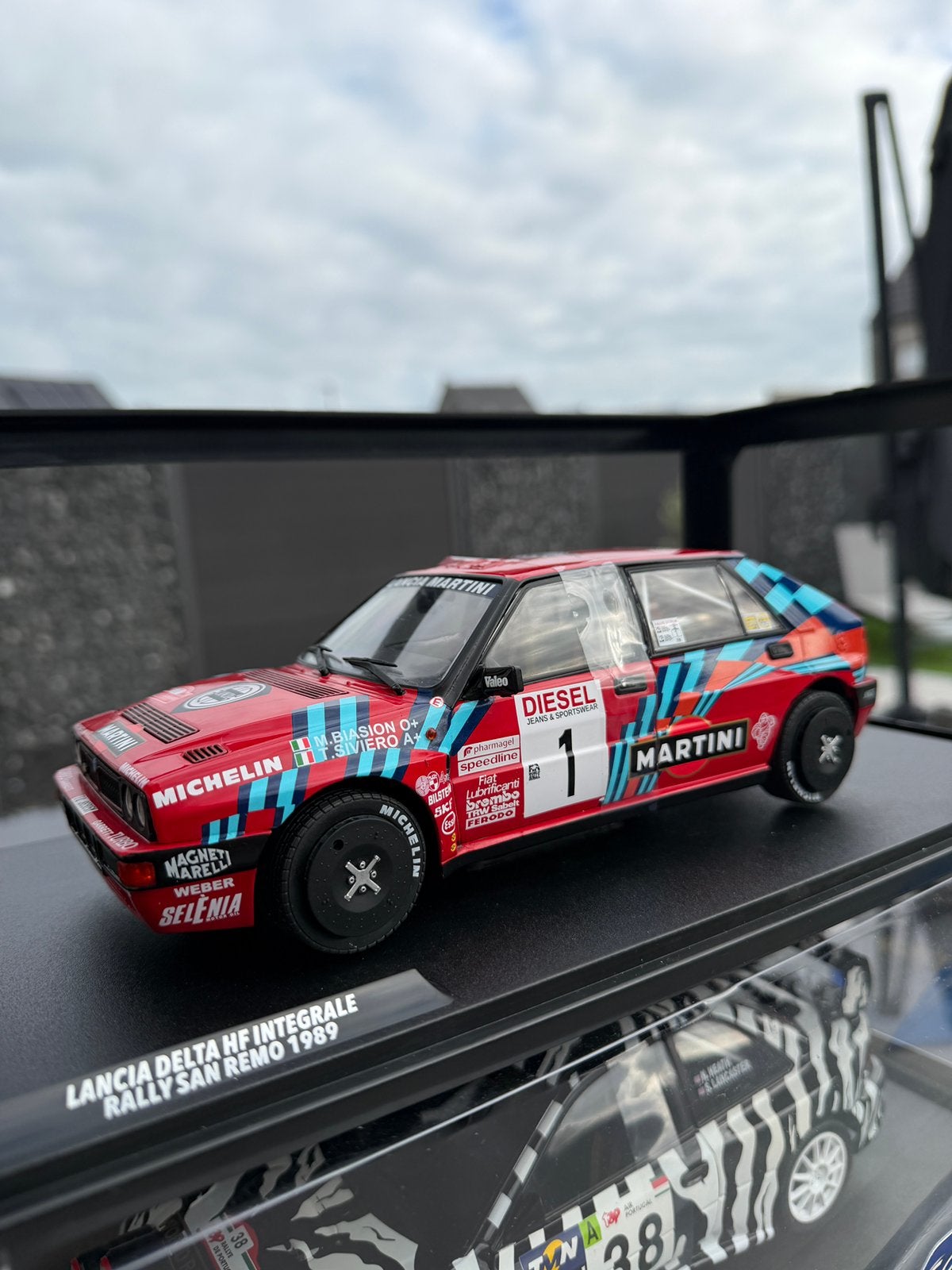 1989 Lancia delta rally san remo, Hobby en Vrije tijd, Ophalen of Verzenden, Solido