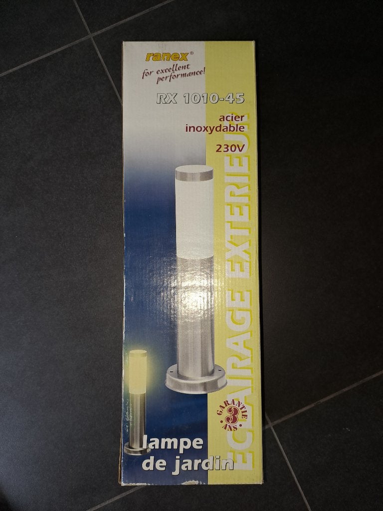 Verlichtingspaaltje tuin, Inox, Minder dan 50 watt, Nieuw, Ophalen of Verzenden