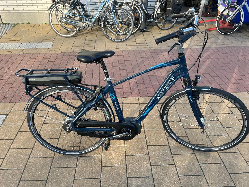 Oxford Elektrische, Fietsen en Brommers, Elektrische fietsen, 51 tot 55 cm, Ophalen, Zo goed als nieuw, 50 km per accu of meer