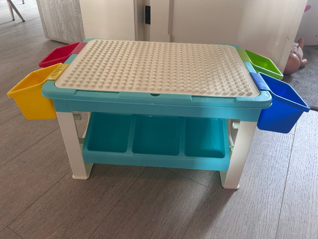 Lego/duplo bouwtafel, Enfants & Bébés, Enlèvement, Comme neuf