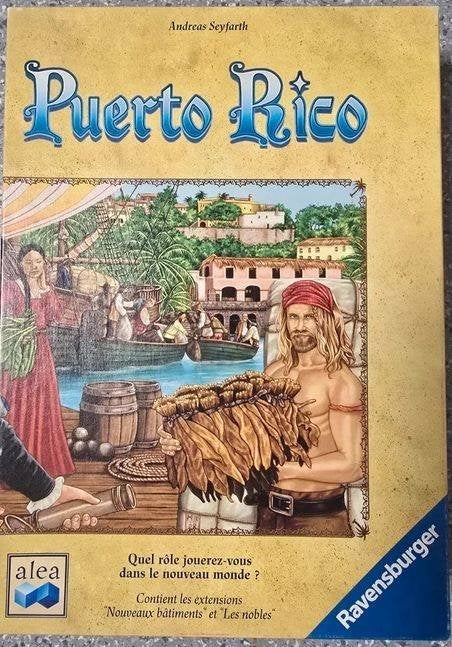 Jeu Puerto Rico + 2 Extensions, Trois ou quatre joueurs, Enlèvement, Utilisé, Ravensburger