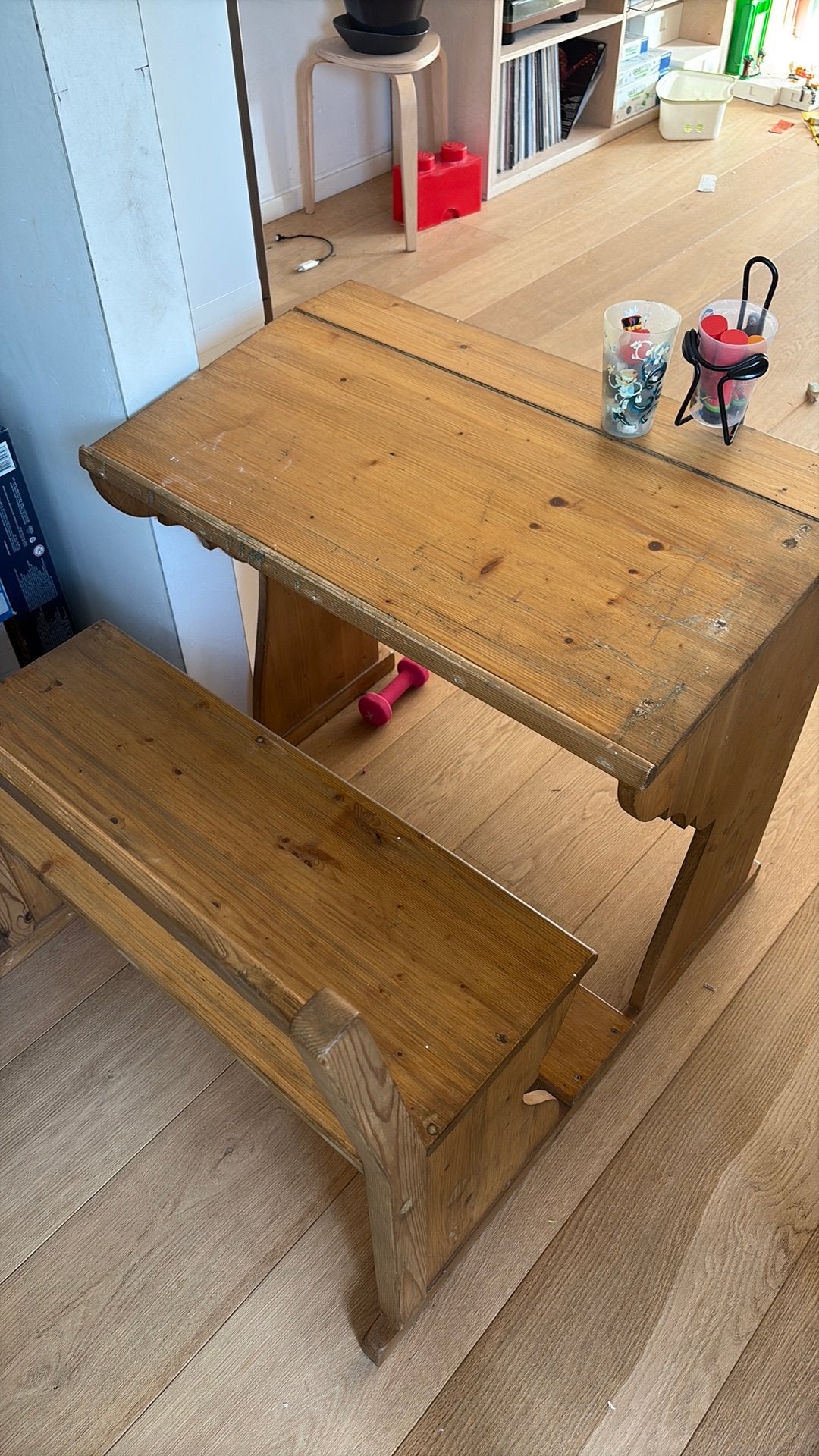 Gratis kinder bureau, Ophalen, Gebruikt