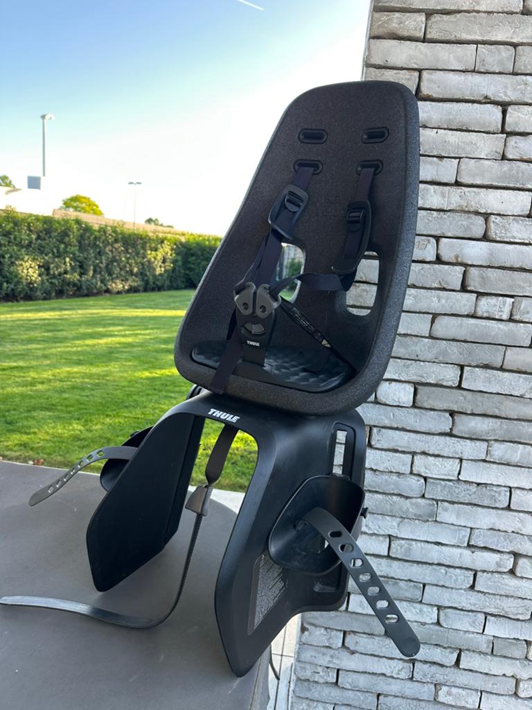 Fietsstoel thule yepp, Ophalen, Achterzitje, 0 t/m 18 kg, Gebruikt