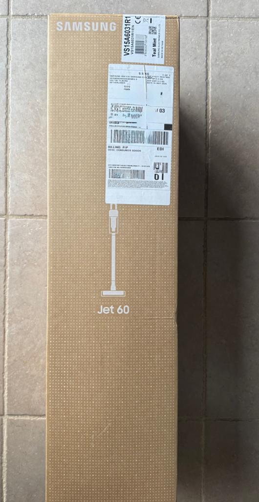 Steelstofzuiger samsung jet 60, Enlèvement, Comme neuf, Aspirateur balai, Samsung