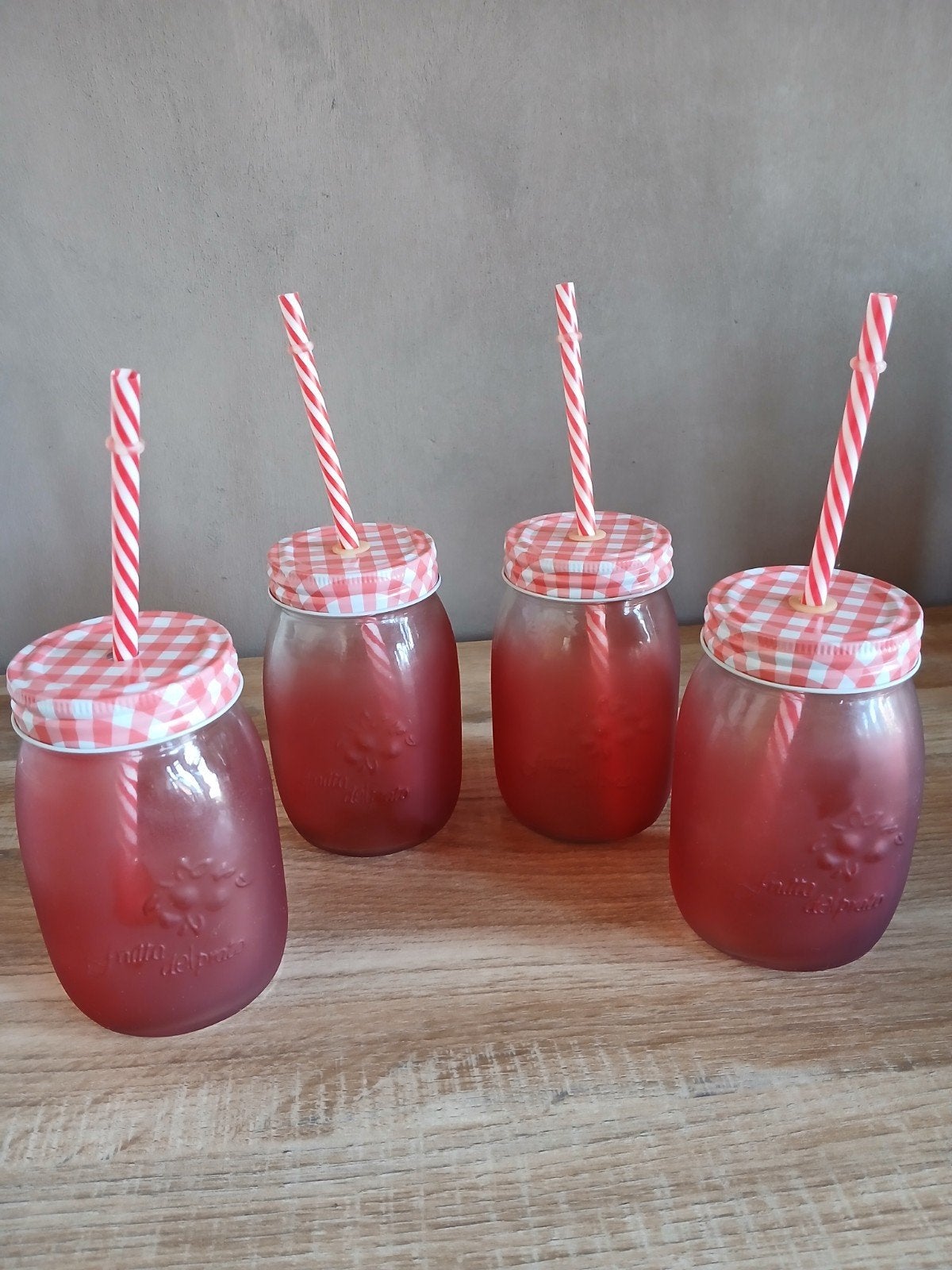 verres à cocktails, Rouge, Autres marques, 13 cm, Verre