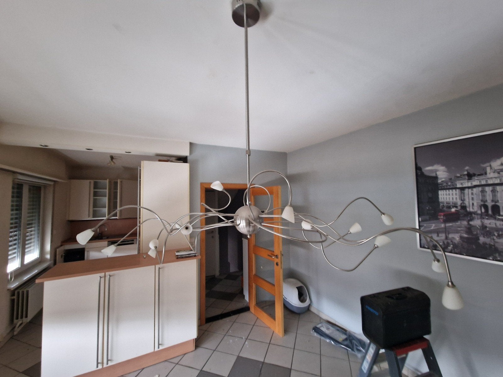 kroonluchters, Huis en Inrichting, Ophalen, Gebruikt, Glas, G4