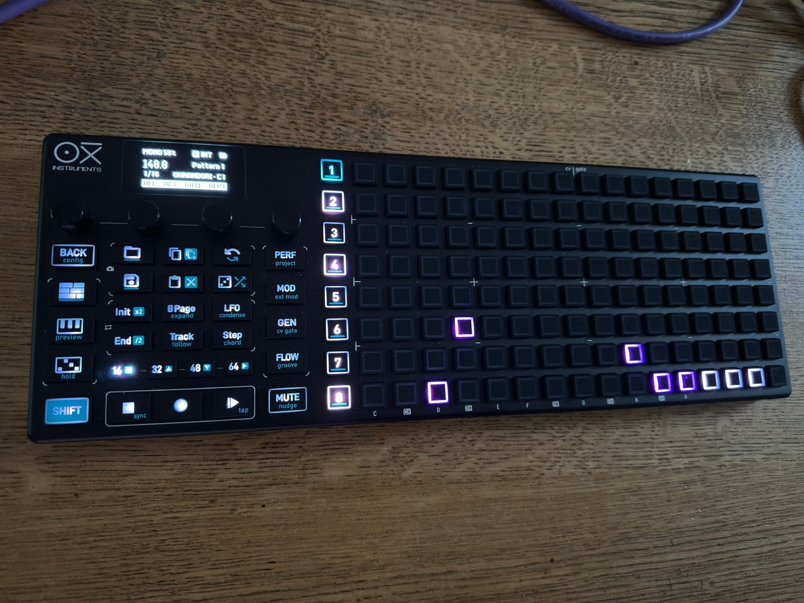 Oxi One MKII, Musique & Instruments, Enlèvement ou Envoi, Comme neuf