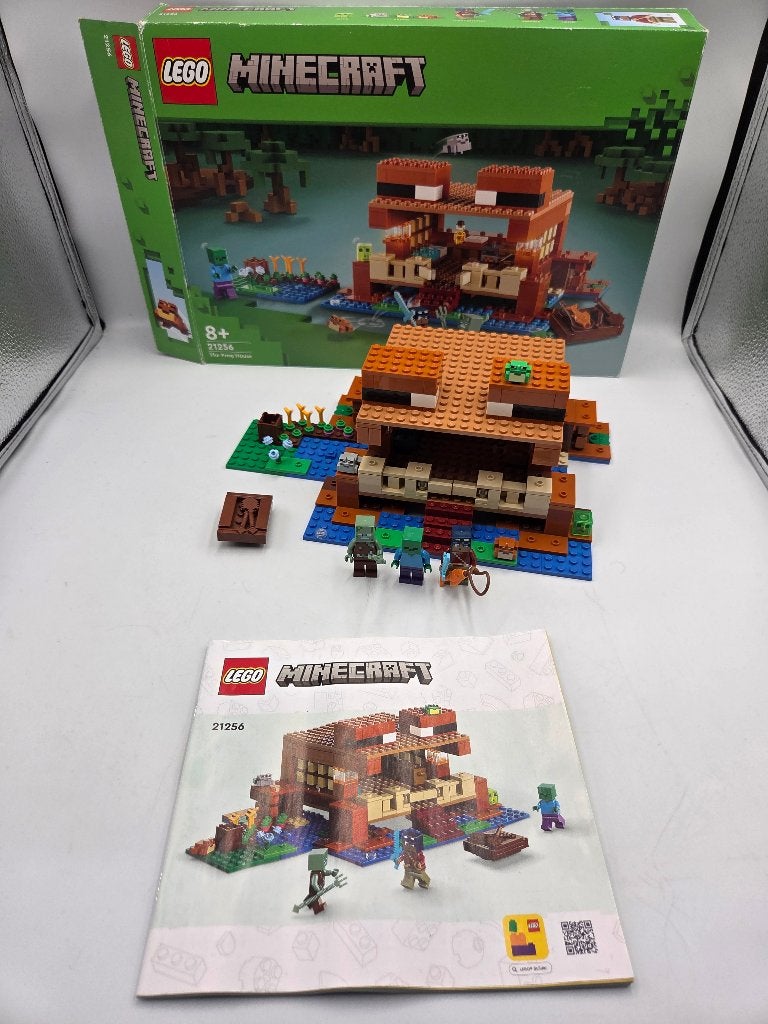 Lego Minecraft 21256 The Frog House, Compleet, Minecraft, Lego, Ophalen of Verzenden