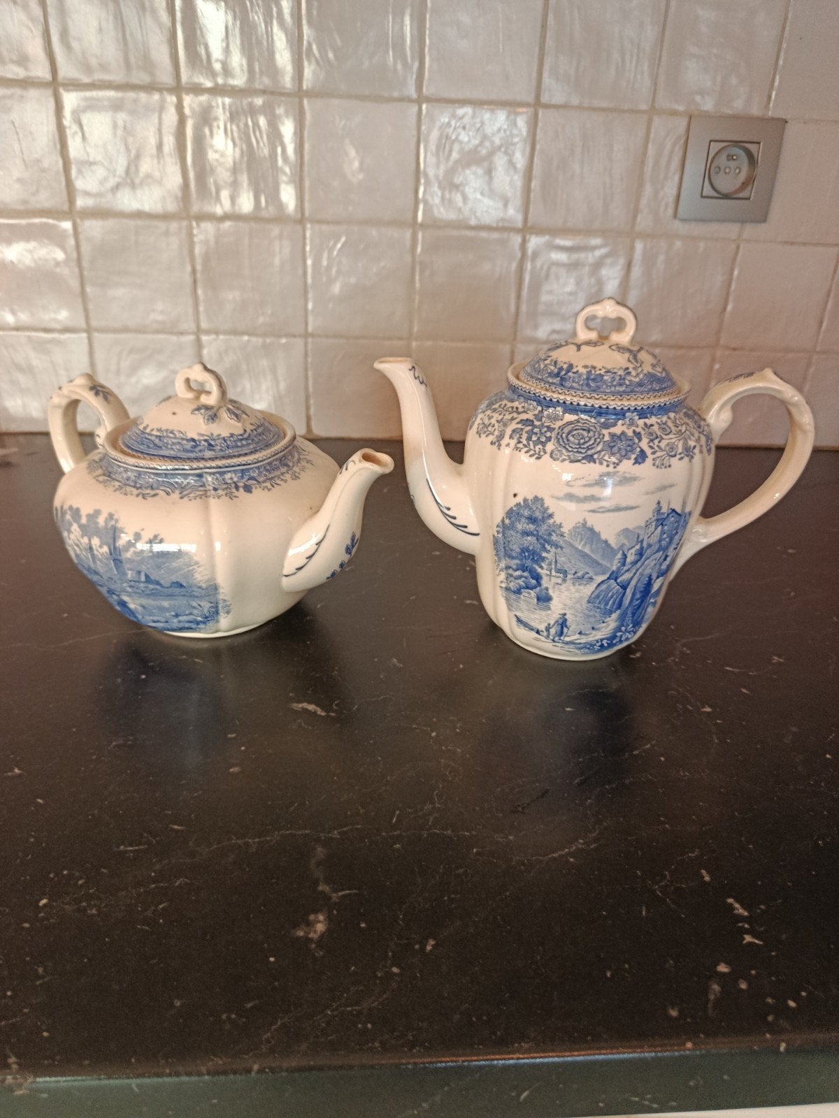 koffie en theepot boch, Antiek en Kunst, Ophalen