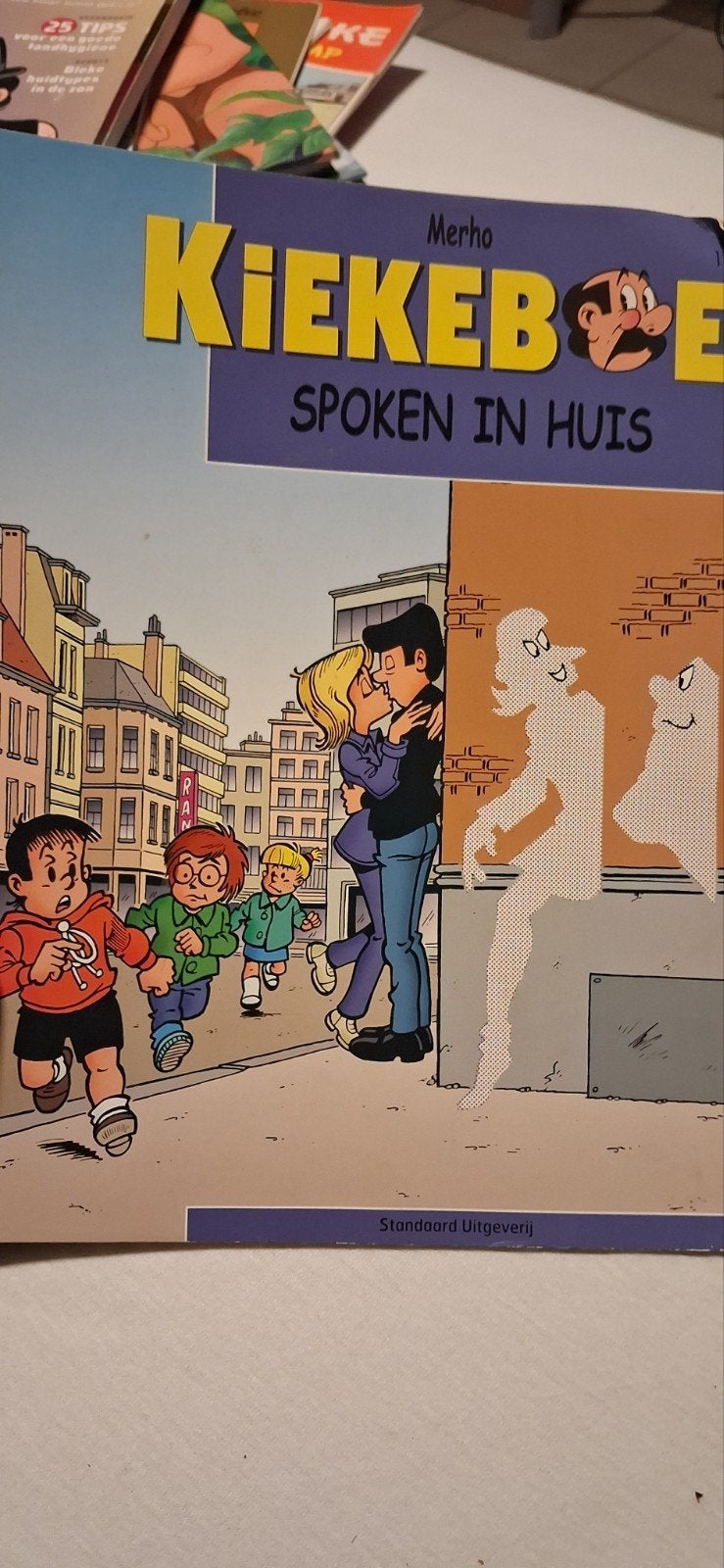 Merho - Spoken in huis, Livres, Une BD, Merho, Comme neuf, Enlèvement