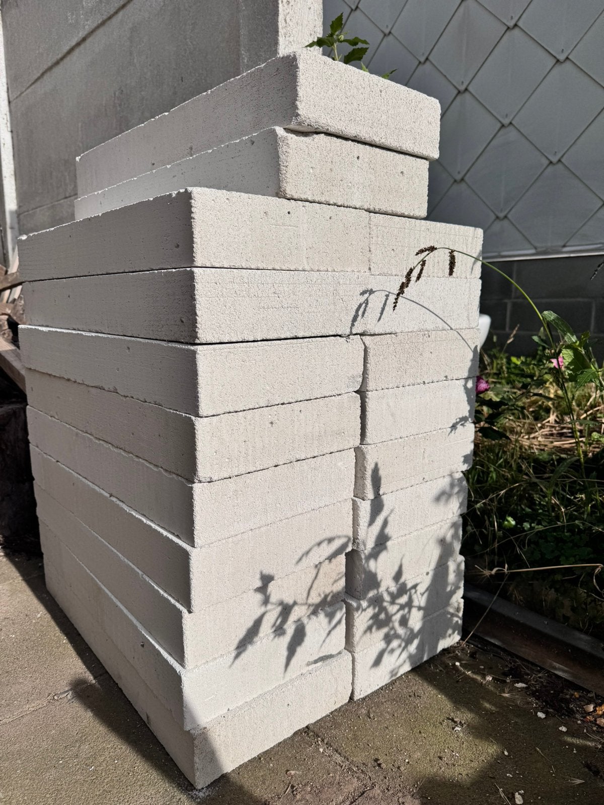 20 Ytong / cellenbetonblokken 600x250x75 mm – nieuw, Bricolage & Construction, Enlèvement, Comme neuf