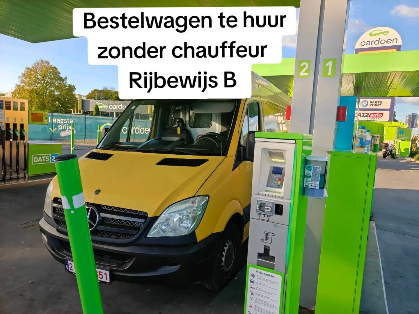 Verhuiswagen te huur | Camionette Huren zonder chauffeur 7/7, Automaat, Euro 6, Wit, Bedrijf