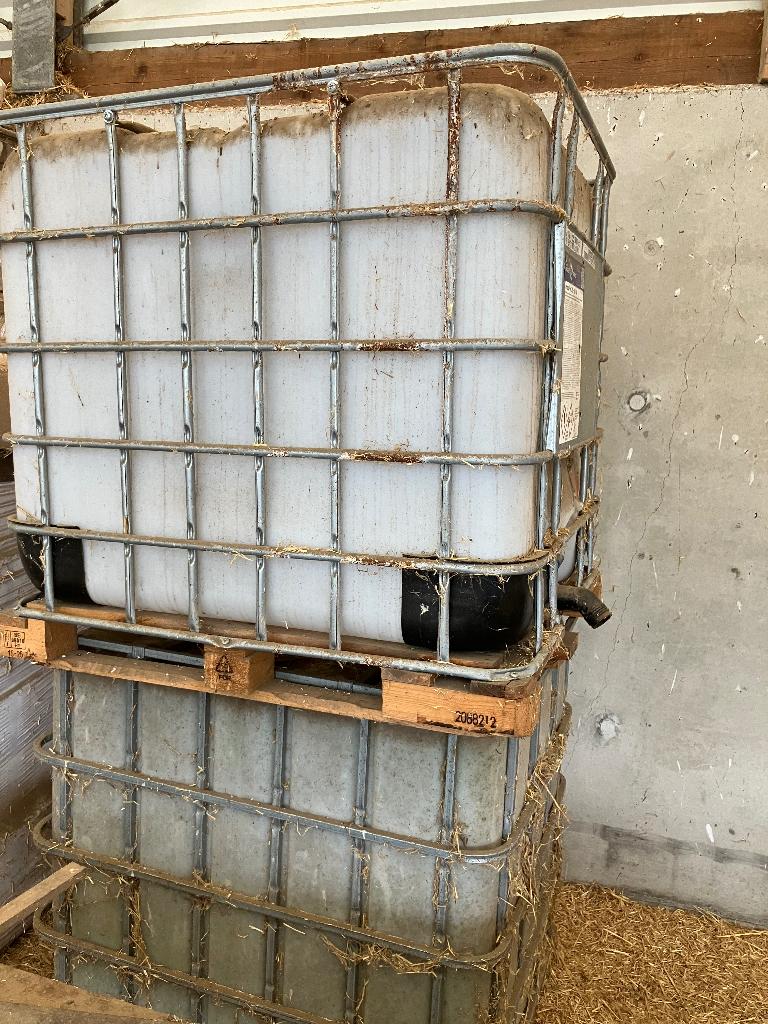 ibc vaten, Tuin en Terras, Ophalen, Kunststof, Met kraantje, 150 liter of meer