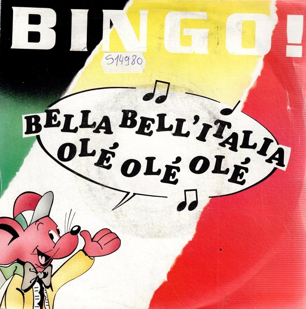 Vinyl, 7"  /  Bingo! – Bella Bel Italia, Cd's en Dvd's, Ophalen of Verzenden, 7 inch, Overige typen