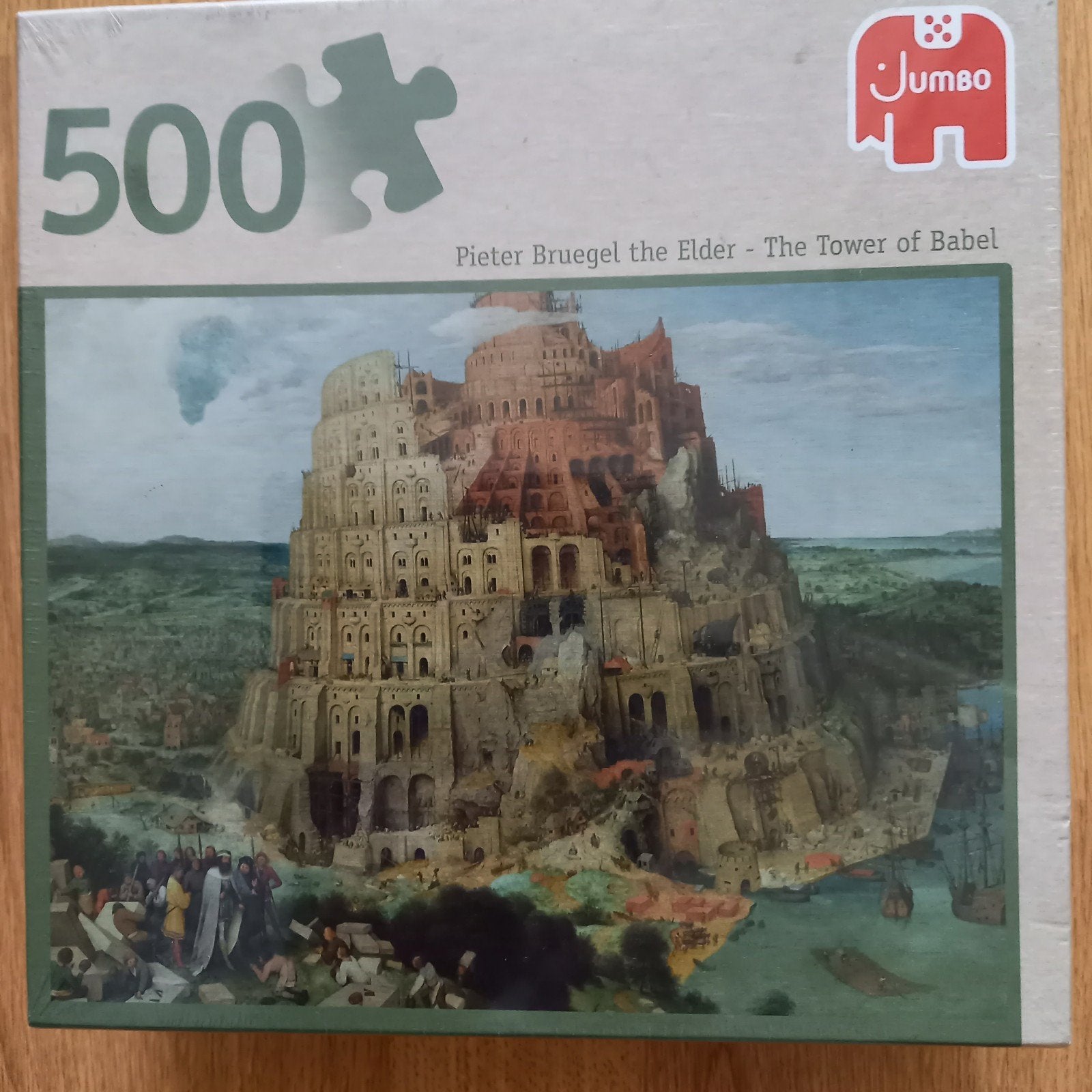 WAUW. EEN.PUZZEL.DAT.ZIE. JE BIJNA.NOOIT. MEER, Hobby en Vrije tijd, Ophalen of Verzenden, 500 t/m 1500 stukjes, Nieuw, Legpuzzel