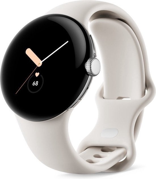 google pixel watch, Étanche, Comme neuf, Blanc, État