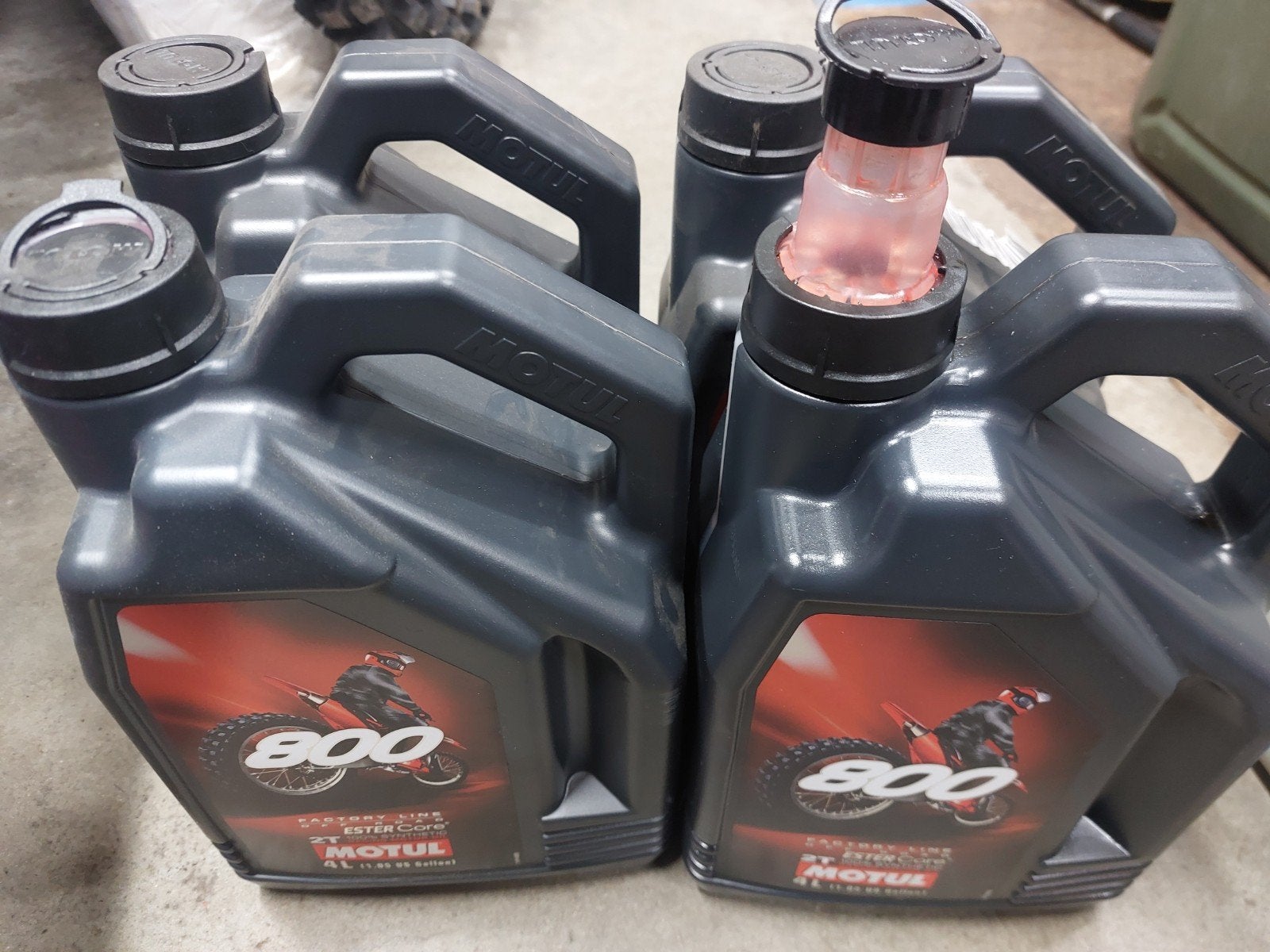Motul 800 factory line 2takt olie 15,5 liter, Motos, Enlèvement