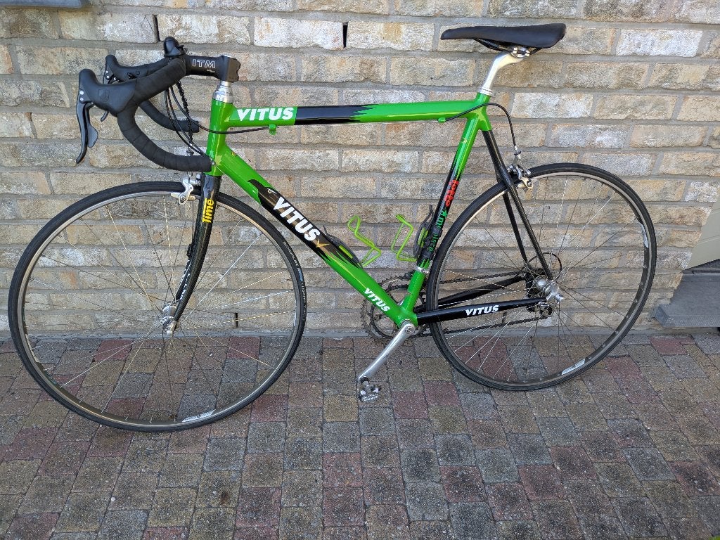Originele Racefiets Vitus 1999 Jacky Durand (Lotto Mobistar), Fietsen en Brommers, Fietsen | Heren | Sportfietsen en Toerfietsen
