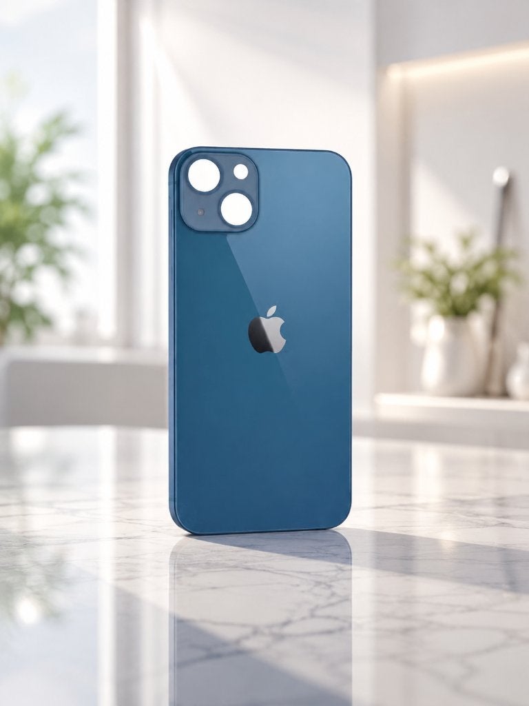 Vitre arrière iPhone 13 bleue | Back Glass | Neuve, Neuf, IPhone 13, Enlèvement ou Envoi, Façade ou Cover