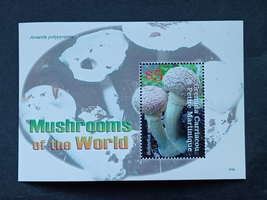 Postzegels Paddenstoelen - Grenada, Postzegels en Munten, Ophalen of Verzenden, Postfris