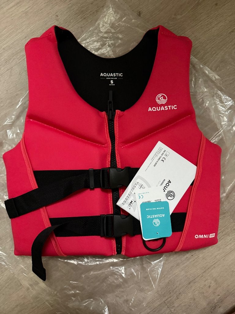 AQUASTIC Omni 50N zwemvest/ life jacket, Watersport en Boten, Ophalen of Verzenden, Nieuw, SUP-accessoire
