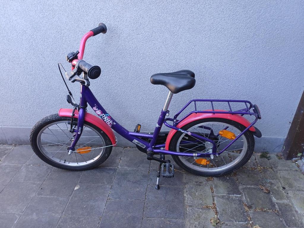 BNB Pagadder 18” meisjesfiets, Fietsen en Brommers, Fietsen | Meisjes, Ophalen, Terugtraprem, Gebruikt, Handrem