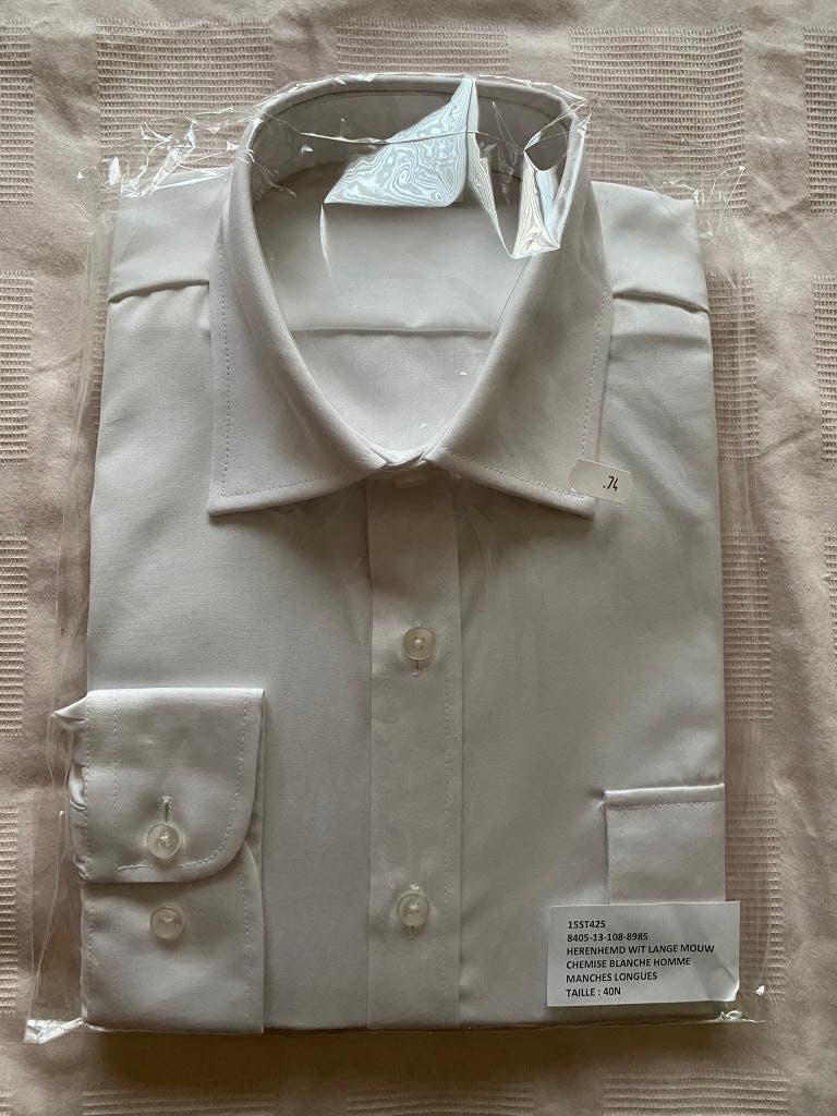 Chemises pour uniforme ou tenue de gala, Verzamelen, Militaria | Algemeen, Ophalen of Verzenden, Landmacht, Kleding of Schoenen