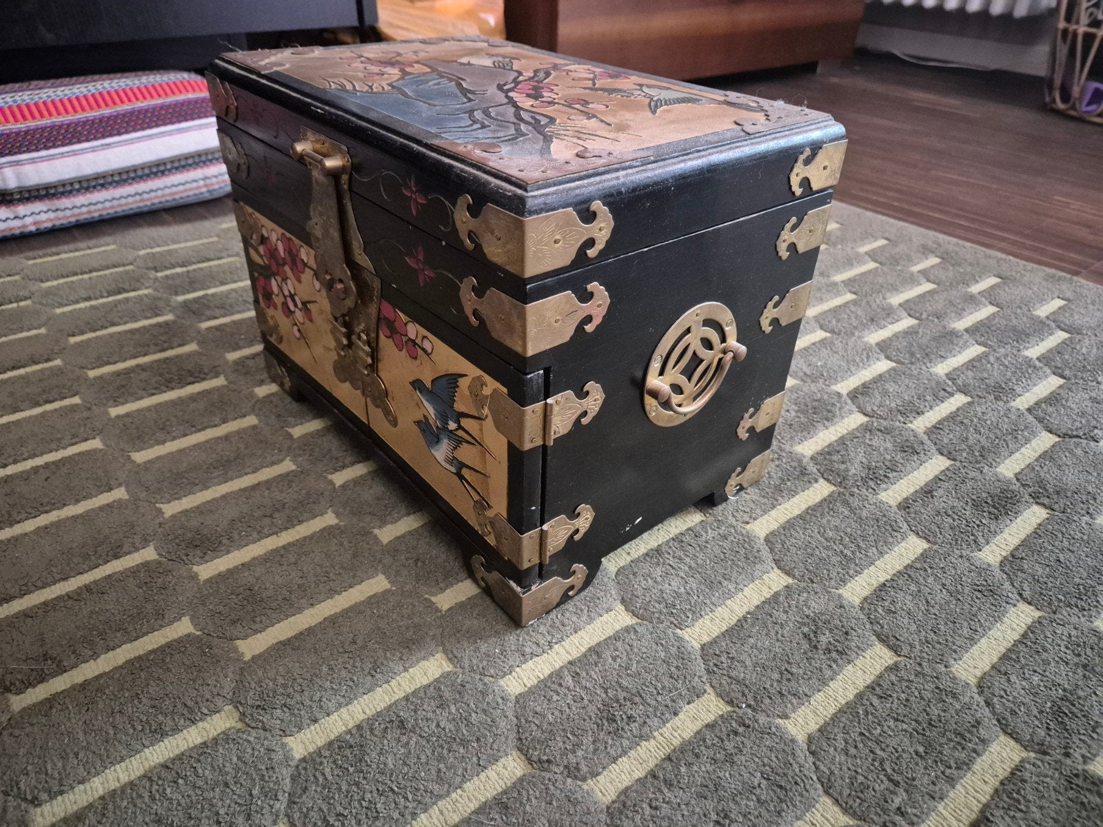 juweel koffer, Huis en Inrichting, Woonaccessoires | Kisten, Ophalen, Minder dan 50 cm, Gebruikt, Minder dan 50 cm