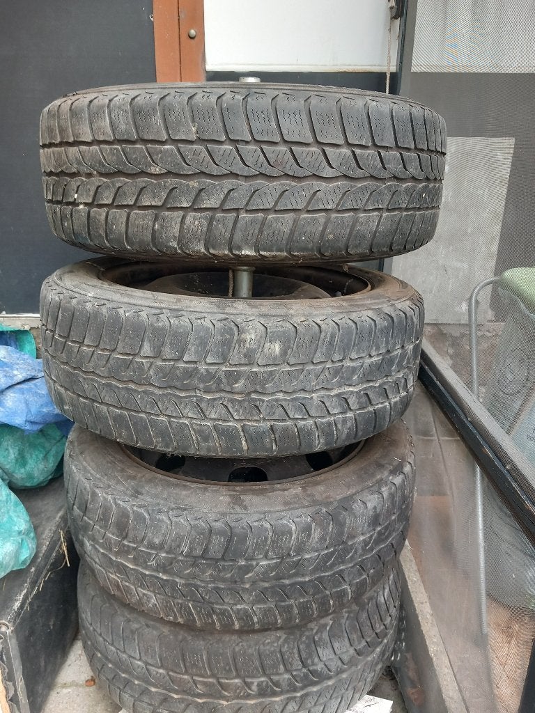 Winterbanden op velg, Auto-onderdelen, Ophalen, Gebruikt, 16 inch, Banden en Velgen
