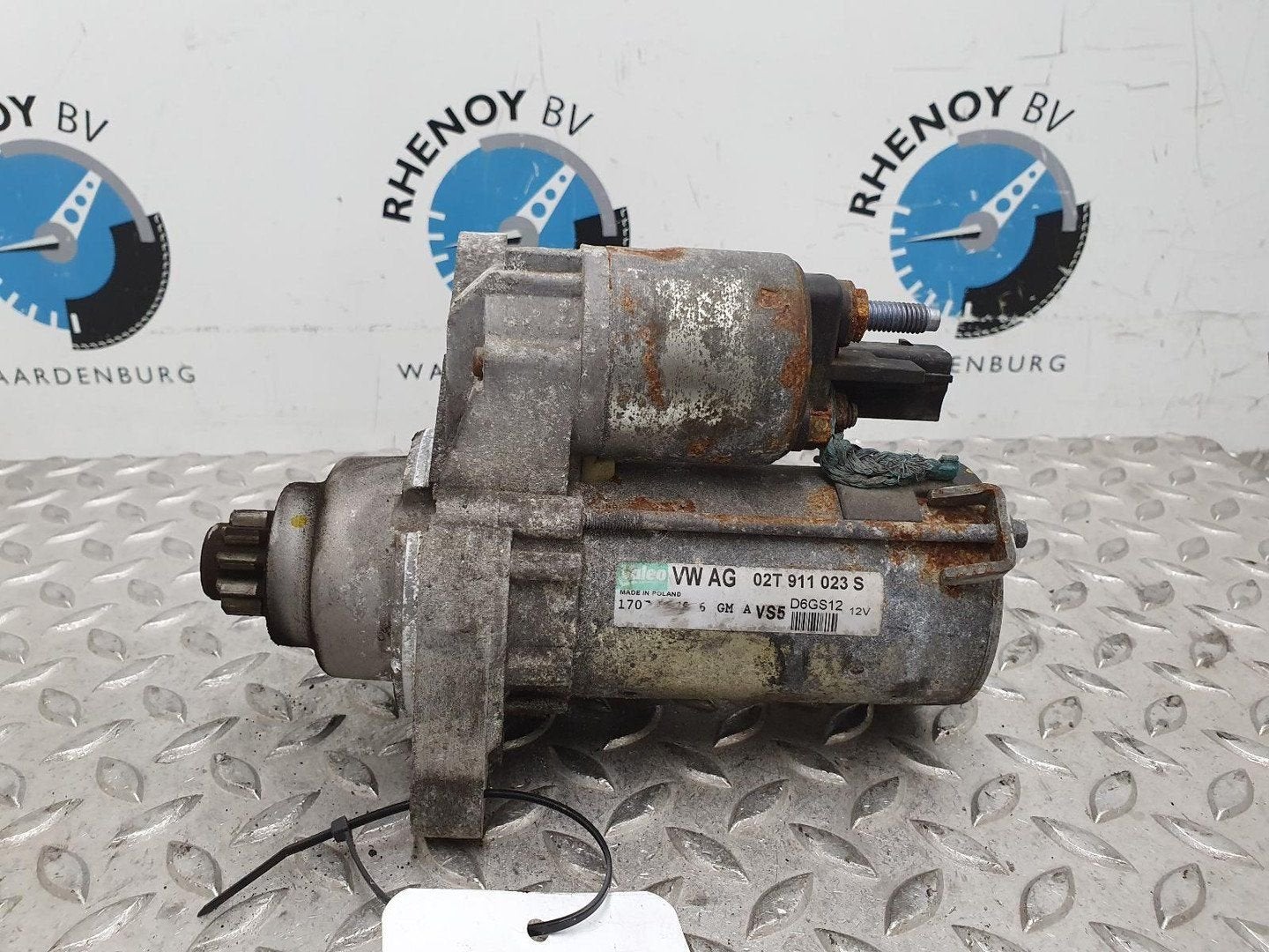 VOLKSWAGEN POLO 1.4-16V Trendline STARTMOTOR 02T911023S 2009, Ophalen of Verzenden, Gebruikt, ARN erkend