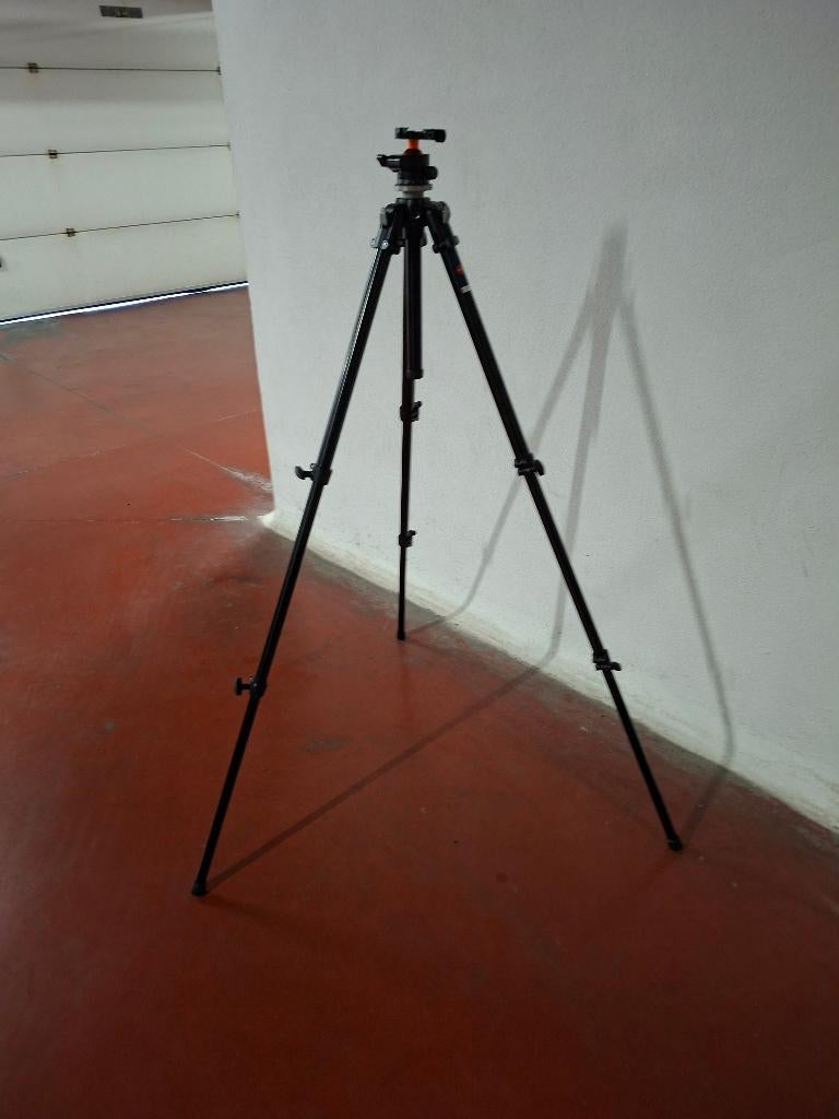 fotostatief, TV, Hi-fi & Vidéo, Photo | Trépieds & Rotules, Avec rotule, 150 à 175 cm, Enlèvement, Utilisé